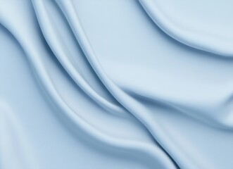 Obraz premium Light blue background with soft shadows and blurred natural shadows, an elegant backdrop for product display or presentation