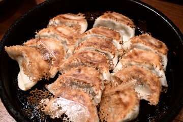 博多名物　鉄鍋餃子