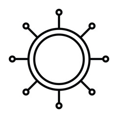 electronic circuit icon