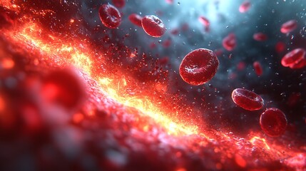 3D Visualization of Red Blood Cells in Motion