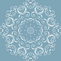 Damask Silk Sari Border Simple Islamic Patternfolk Embroidery, Aztec Ornament Print. Design for Carpet, Wallpaper, Clothing, Wrapping, Fabric