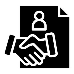 Business collaboration icon