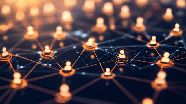 Connected Network of Digital Users and Nodes
