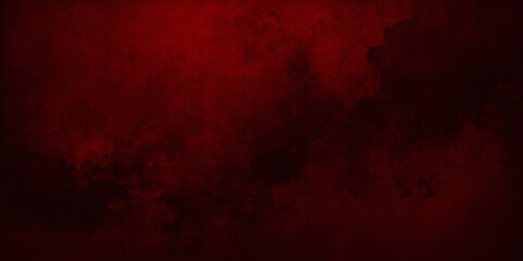 Dark red grunge wall background.
