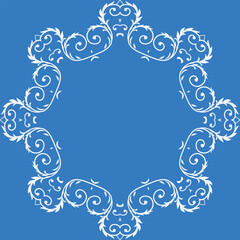 Modern Damask Patterns Pillow Seamless Ethnic Pattern Folk Embroidery, Aztec Ornament Print. Design for Carpet, Wallpaper, Clothing, Wrapping, Fabric