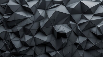 Fototapeta premium Paper Origami Polygonal Shape background. Abstract geometric illustration with place for text