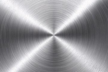 Brushed Metal Texture - Abstract Circular Pattern Background