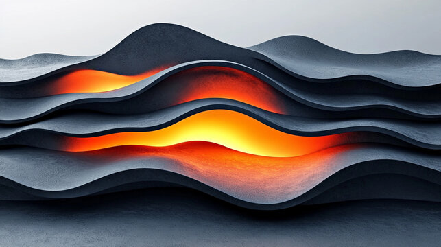 abstract background featuring dark grey and black tones with a red glow at the center, evoking mystery, energy, and depth. The image offers a modern, sleek, and intense atmosphere suitable for designs