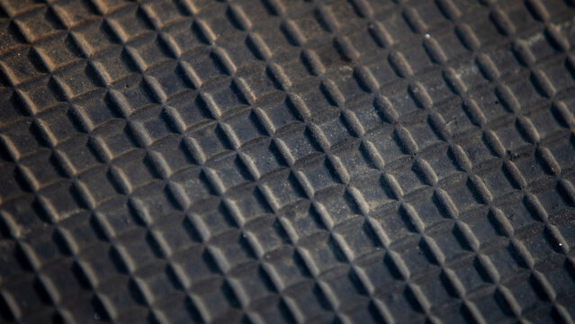 close up of a rubber plate for background use, vintage tone