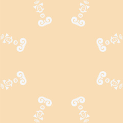 Damask Fabric Patterns Abstract Ethnic Korean Traditional Patternfolk Embroidery, Aztec Ornament Print. Design for Carpet, Wallpaper, Clothing, Wrapping, Fabric