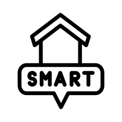 smarthome outline style