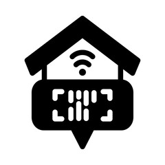 smarthome barcode glyph style