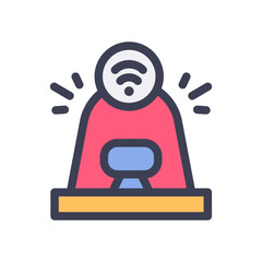 smart alarm system filled style