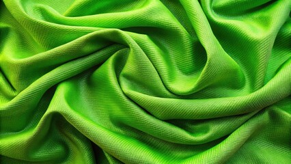 Obraz premium Green synthetic fabric texture for background, synthetic, fabric, texture, cloth, material, green, background, smooth