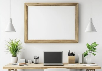 Minimalist Workspace.