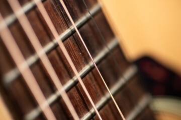 guitar close up