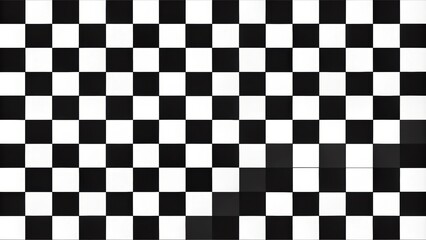 Fototapeta premium Monochrome checkered pattern with a grid of small squares, monochrome, checkered, pattern, grid, squares