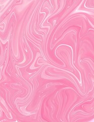 Pink Marble Swirl: An Abstract Fluid Background