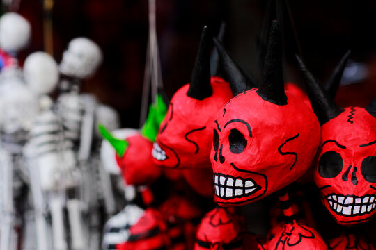 Calaveras and Diablitos of the Day of the Dead