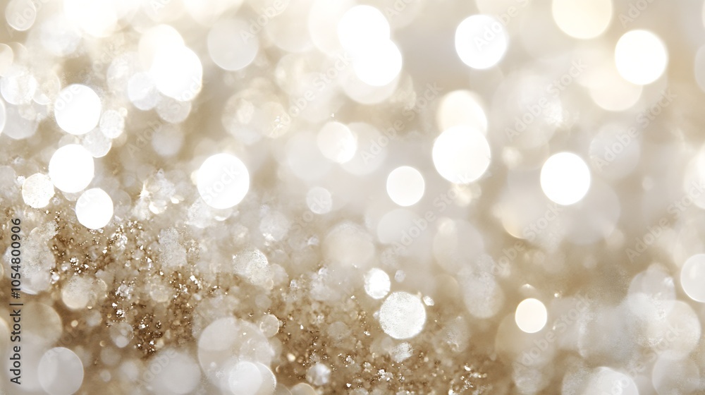 Poster elegant soft white bokeh background for stylish holiday cards and decorative themes : generative ai