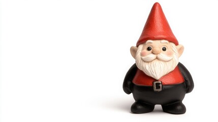 Obraz premium Gnome Holding Lantern in a Mystical Setting