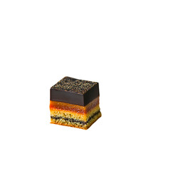 Delicious Chocolate and Caramel Cake Dessert
