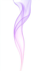 Fototapeta premium gradient of blue and purple swirls gracefully, creating mesmerizing and ethereal effect. soft, flowing lines evoke sense of calm and tranquility