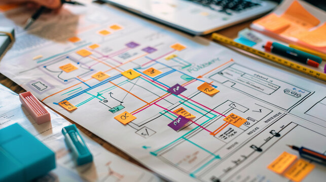 Mapping Workdesk 「Workflow Mapping」の写真素材 | 24,482件の無料イラスト画像 | Adobe Stock