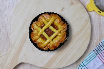 Close-up of Nastar Basket Pineapple Pie