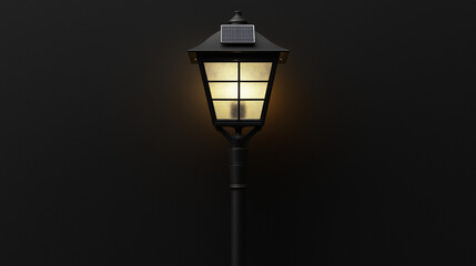 Solar-Powered Smart Lamp Post