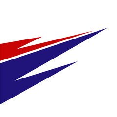 Side car body vector stripes decal