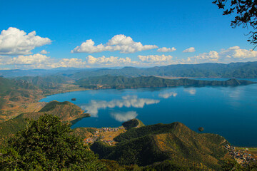 Lugu Lake is currently a famous tourist area, which lies in the juncture of Sichuan and Yunnan Province.