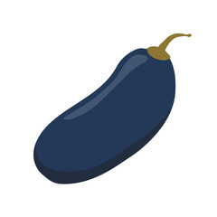 An illustration of a single grape with stem