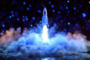 Fototapeta premium Rocket launch 