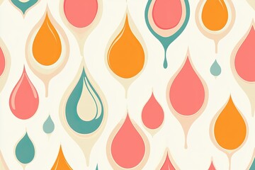 seamless pattern with drops