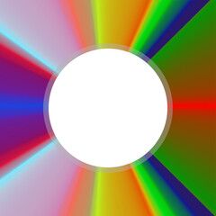 Obraz premium bright rainbow color gradient background, for digital web, photo frame