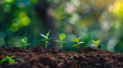 Fototapeta premium Young Sprout Growth