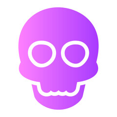 skull Gradient icon