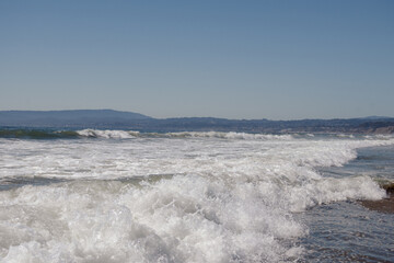 sea foam waves