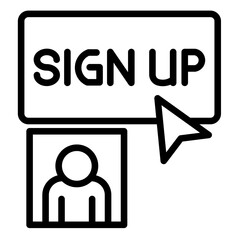 Sign-Up Icon
