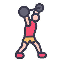 weightlifting filled style