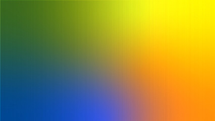 A smooth gradient background transitioning from cool blue and green tones on the left to warm yellow and orange hues on the right