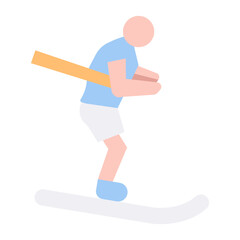 ice skate flat style