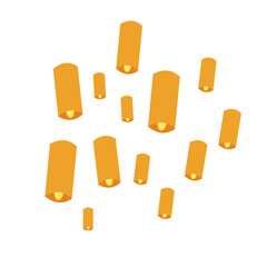 Diwali latern vector