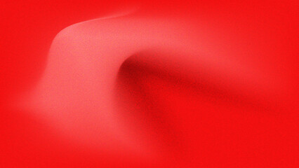 A smooth, abstract red gradient with a soft shadow creating depth and a sense of flow across the surface