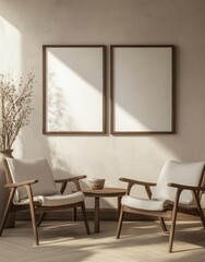 Fototapeta premium Minimalist Living Room.