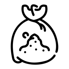 magic dust Line Icon