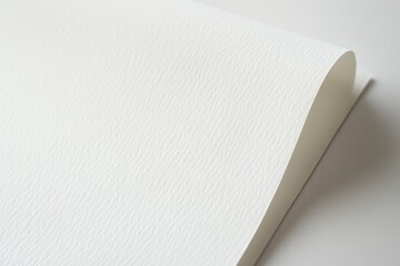 A watercolor paper mockup with a subtle texture, creating a realistic surface for presenting watercolor artwork or delicate designs.