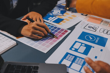 The designer team is designing the uxui system to make the uxui system work well on new phones and...