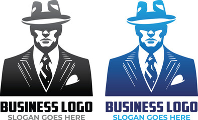 Mafia Gangster Logo Concept Template